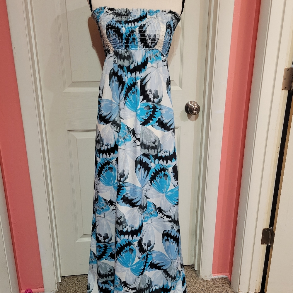 Degrees Strapless Dress -Size: Large🔥🌊🌟BUNDLE AND SAVE